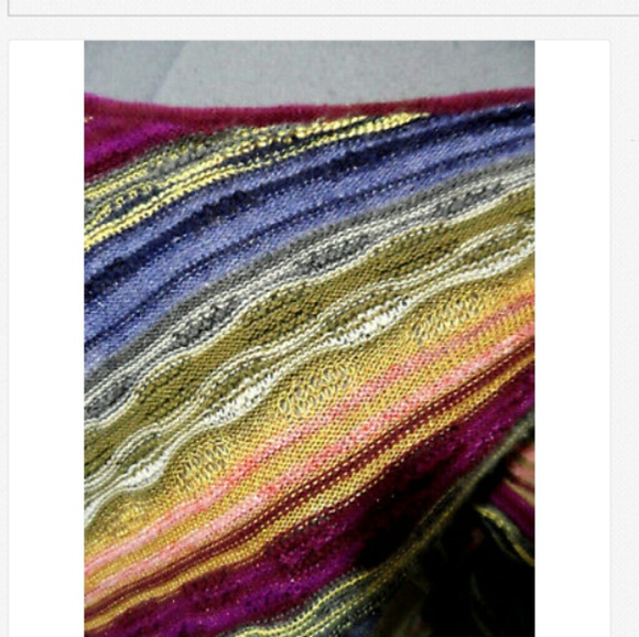 FREE PEOPLE Off-shoulder Top XS Multi color blouse - Picture 4 of 6